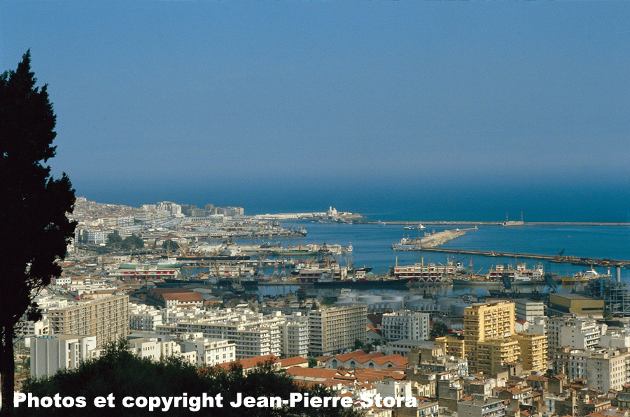 Vue générale d'Alger : Photos et copyright Jean-Pierre Stora
